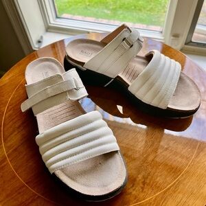 Women's NAOT VESTA White Sandals